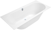 Ванна квариловая Villeroy & Boch Oberon 2.0 180x80см с ножками, слив/перелив, белая UBQ180OBR2DV-01