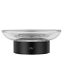 Мыльница с держателем Wonzon & Woghand Carbon, чёрный матовый WW-7722