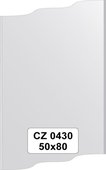 Зеркало для ванной 50x80см с фацетом 10мм FBS CZ 0430