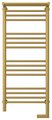 Полотенцесушитель электрический Сунержа Богема 2.0, с полкой, 1000x400, МЭМ справа, матовое золото 032-5207-1040