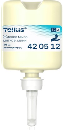 Жидкое мыло мягкое мини Tellus SC2, категория качества Комфорт, 475мл 420512