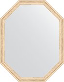Зеркало Evoform Polygon 690x890 в багетной раме 51мм, слоновая кость BY 7020