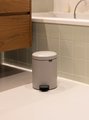 Мусорный бак с педалью Brabantia NewIcon 5л, Soft Grey Мягкий серый 252204