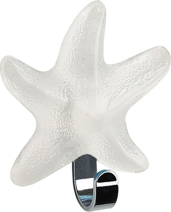 Крючок для полотенец Spirella Starfish, самоклеящийся, белый 1000639