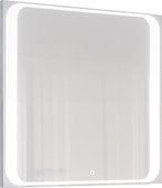 Зеркало Jorno Modul 80, с подсветкой, белый Mоl.02.77/W