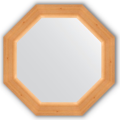 Зеркало Evoform Octagon 516x516 в багетной раме 62мм, сосна BY 3718