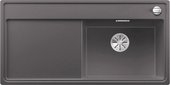 Кухонная мойка Blanco Zenar XL 6S-F, чаша справа, клапан-автомат, тёмная скала 523886