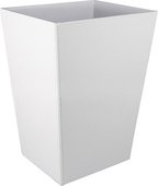 Ведро для бумаг, экокожа белая Colombo Black&White B9202.EPB
