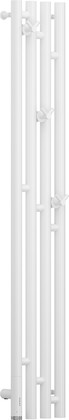 Полотенцесушитель электрический Сунержа Кантата 3.0 1200х159 левый, белый 12-5846-1216
