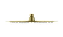 Верхний душ Aquatek круглый, 300x2, шлифованное золото AQ2075BG