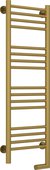 Полотенцесушитель электрический Сунержа Богема 2.0, прямая, 1000x300, МЭМ справа, состаренная латунь 051-5205-1030