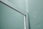 Боковая стенка Aquatek 900, для комбинации с дверью, прозрачное стекло, хром AQ ARI WA 09020CH