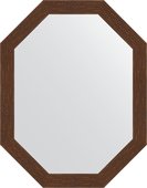 Зеркало Evoform Polygon 720x920 в багетной раме 70мм, мозаика античная медь BY 7092