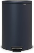 Мусорный бак с педалью Brabantia FlatBack+, 40л иссиня-чёрный 103889