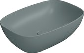 Раковина GSI Nubes 500, накладная, прямоугольная, Agave matt агава матовый 978404