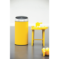 Ведро для мусора 45л жёлтое Brabantia Touch Bin 424601