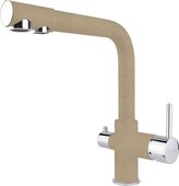 Смеситель для кухни Florentina FL-02, кран питьевой воды, бежевый 33.52L.2110.104