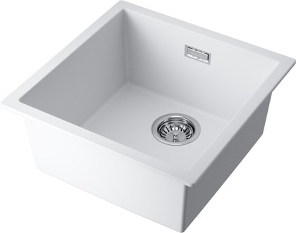 Кухонная мойка Omoikiri Yamakawa 45T-U/I-WH, Tetogranit, белый 4993310