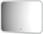 Зеркало с матированием и LED-подсветкой Defesto, 21W, 70x50см, ИК-выключатель, нейтральный белый свет DF 3804RH