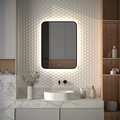 Зеркало с окантовкой Defesto Aura 60x80, LED подсветка, сенсорный выключатель, нейтральный белый свет DF 2967S