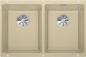 Кухонная мойка Blanco Subline 350/350-U, отводная арматура, шампань 523580