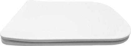 Крышка-сиденье для унитаза Aquatek Либра AQ1505T-00, SoftClose, QuickRelease, белая AQ0505-00