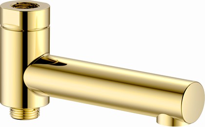 Излив поворотный AQUAme с картриджем, глянцевое золото AQM8301GG