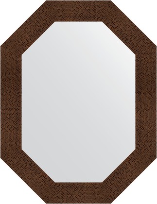 Зеркало Evoform Polygon 660x860 в багетной раме 90мм, бронзовая лава BY 7191