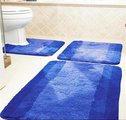 Коврик для туалета Spirella Balance, 55x55см, акрил, синий 1009205