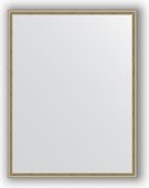 Зеркало Evoform Definite 680x880 в багетной раме 28мм, витое серебро BY 0674