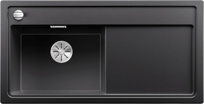 Кухонная мойка Blanco Zenar XL 6S, чаша слева, клапан-автомат, антрацит 523974