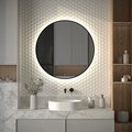 Зеркало с окантовкой Defesto Aura d90, LED подсветка, сенсорный выключатель, нейтральный белый свет DF 2986S