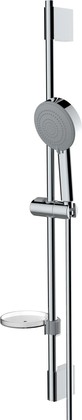 Душевой гарнитур Bossini Dinamica 900, ручной душ 3jet, мыльница, хром DE6021N.030