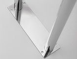Поручень настенный Aquatek 800x230, стационарный, хром POR-0000006
