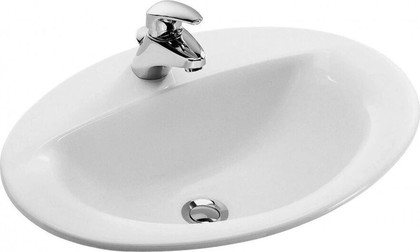 Раковина встраиваемая Jacob Delafon Odeon/Patio 56, белый E4155-00