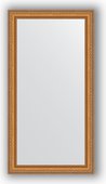 Зеркало Evoform Definite 550x1050 в багетной раме 60мм, золотые бусы на бронзе BY 3074