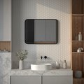 Зеркало с окантовкой Defesto Aura 80x60, LED подсветка, ИК-выключатель, тёплый белый свет DF 2977RH