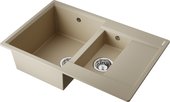 Кухонная мойка Omoikiri Daisen 78-2T-CH, с крылом, шампань 4993531