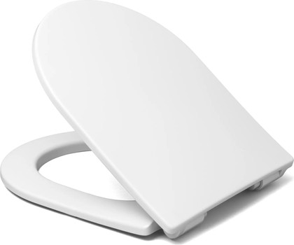 Сиденье для унитаза Haro Manta slim, быстросъёмное, микролифт, белое 543288