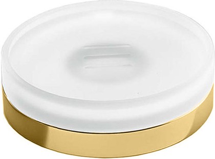 Мыльница Colombo Nordic, настольная, матовое стекло, PVD, золото матовое B5240.OM-VAN