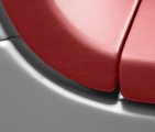 Унитаз напольный, комплект (чаша, бачок, сиденье красное с микролифтом) Roca Khroma 342657-2