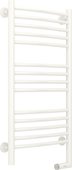 Полотенцесушитель электрический Сунержа Богема 2.0, выгнутая 800x400, МЭМ справа, белый 12-5203-8040