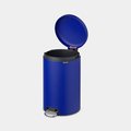 Бак для мусора Brabantia Newicon, 20л, с педалью, минерально-синий 206887