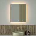 Зеркало с фацетом Defesto Glow 60x70, LED подсветка, сенсорный выключатель, тёплый белый свет DF 2516S