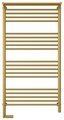 Полотенцесушитель электрический Сунержа Богема 2.0, с полкой, 1200x600, МЭМ слева, золото 03-5206-1260