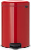 Мусорный бак с педалью Brabantia Newicon, 20л, пламенно-красный 111860