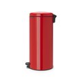 Бак для мусора Brabantia Newicon, 30л, с педалью, пламенно-красный 111808