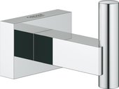 Крючок для ванной Grohe Essentials Cube, одинарный, хром 40511001