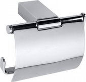 Держатель для туалетной бумаги Bemeta Via с крышкой 130x95x90, хром 135012012
