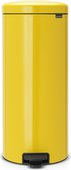 Бак для мусора Brabantia Newicon, 30л, с педалью, желтая маргаритка 114342